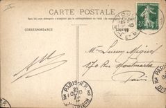 VINTAGE POSTCARD Militaria With let us pelochons