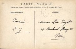 VINTAGE POSTCARD Militaria Our reservists Their deprivations with the operations