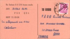 POSTAL Telegraphie I1 11654 Constantino Canessa de la VENDIMIA vía macerado