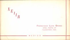 POSTAL Telegraphie Ciudad de México F8EG de la VENDIMIA. Aclamación 1968 del brillo de Francisco de los Juegos Olímpicos Tulancingo Hgo