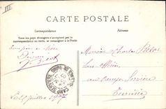 CPA Folklore Passeur 