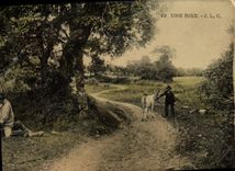 CPA Folklore Une rixe