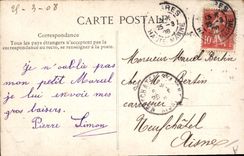 CPA Folklore La becquee Enfant 