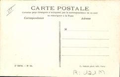 CPA Folklore La paie de la ferme 