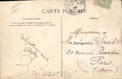 CPA Folklore Un charlatan Diable 