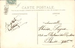 CPA Folklore La sorciere Enfants