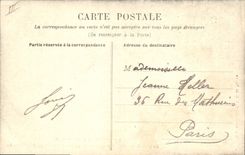 CPA Folklore Le bonheur aux Champs Le pere de quatre fils a marier 