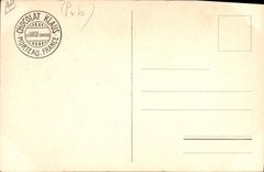 Chocolate de arado Klaus del caballo del coche del folklore de la POSTAL de la VENDIMIA