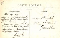 CPA Folklore Paysans menant les boeufs a la riviere