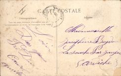 CPA Folklore L'attente