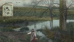 CPA Folklore La source