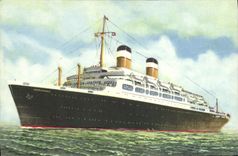 CPA Bateau Paquebot Independence & Constitution 