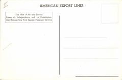 CPA Bateau Paquebot Independence & Constitution 