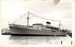 CPM Bateau Paquebot Jean Mermoz 