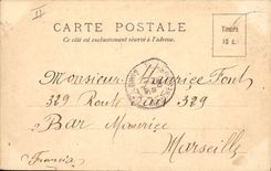 CPA Bateau Paquebot Italie Marseile 