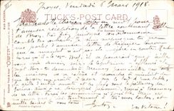 VINTAGE POSTCARD Fantasy Child Baby Milk Feeding-bottle Dog