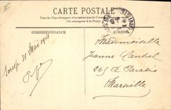 Escenas y tipos de la cabra de la POSTAL de la VENDIMIA en el camino del collar de Sfa Túnez