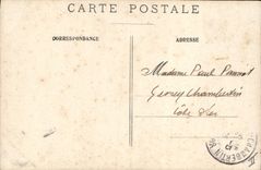 VINTAGE POSTCARD Goat Living room 1905 Bonnefoy Confidence