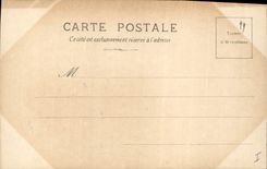 VINTAGE POSTCARD Goat Museum of Louvre Paris Drouais the count d' Artois and his sister