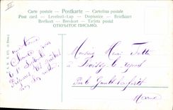 VINTAGE POSTCARD Goat Shepherd Cow Folklore