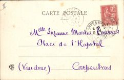 VINTAGE POSTCARD Fantasy Illustrator Woman Musician