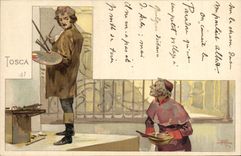 CPA Fantaisie Illustrateur Tosca