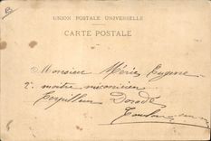 CPA Fantaisie Illustrateur Toulon Vue generale prise de Ste Anne 