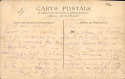 VINTAGE POSTCARD Fantasy Militaria Marine