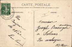 CPA Fantaisie Militaria Le train de 10h3