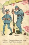CPA Fantaisie Militaria 