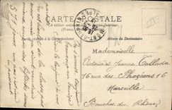 VINTAGE POSTCARD Militaria Fantasy the jump of the river