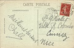 CPA Folklore Noce bretonne aux environs de Pont Aven Le cortege Mariage