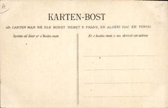 CPA Folklore Vieux breton de Plogonnec 