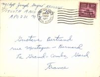 VINTAGE POSTCARD Telegraphie 5A1TG Tripoli Libya Joe D Gains