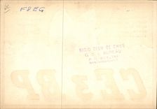 VINTAGE POSTCARD Telegraphy CE3BP Eagle Domingo Lena Santiago Chile