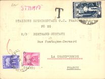 VINTAGE POSTCARD Telegraphy I1BRE Latella Antonio Via Roma Palmi