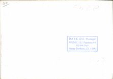 VINTAGE POSTCARD Telegraphy DL6AT Otto Hassler Hamburg