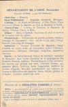 CPA Carte geographique Chocolaterie d'Aiguebelle Orne Chateau de Carrouges