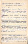 CPA Carte geographique Chocolaterie d'Aiguebelle Aveyron Cathedrale de Rodez