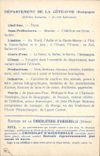 CPA Carte geographique Chocolaterie d'Aiguebelle Cote d'Or Palais de justice de Dijon