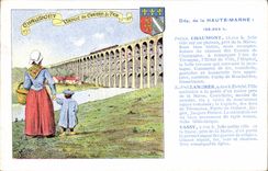 VINTAGE POSTCARD Haute-Marne Chaumont
