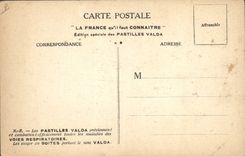 VINTAGE POSTCARD the Seine and Oise Versailles