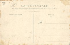 CPA Folklore Berger landais filant 