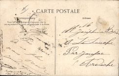 CPA Folklore Idylle champetre 