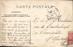 CPA Folklore Le barbier du village Coiffeur 