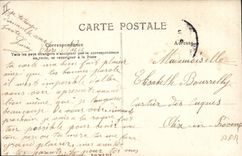 CPA Folklore L'obstacle 