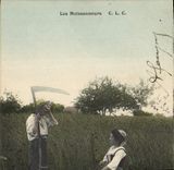 CPA Folklore Les moissonneurs 