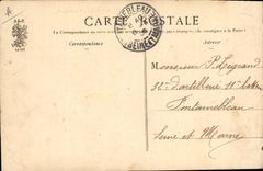 CPA Folklore Le premier bouquet