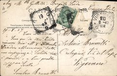 CPA Folklore L'indiscret 