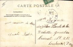 CPA Folklore Retour du lavoir 